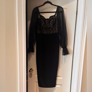 Black Lace Dress